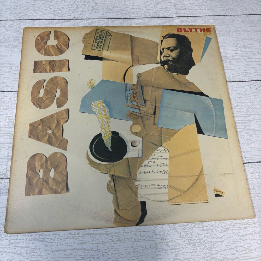 Vintage 1988 Arthur Blythe Basic Blythe Vinyl Record
